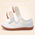 thumbnail image 3 of Barerun Adjustable Breathable Knit Walking Sneakers for Women with Diabetic and Arthritis Swelling, 3 of 7
