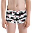 thumbnail image 5 of Yiaed Cute Chicken Print Boys' Boxer Briefs Cotton Casual Stretch Comfort Boys Boxers - Kids Boxer Briefs Underwear for Boys (6-18)-Medium, 5 of 5