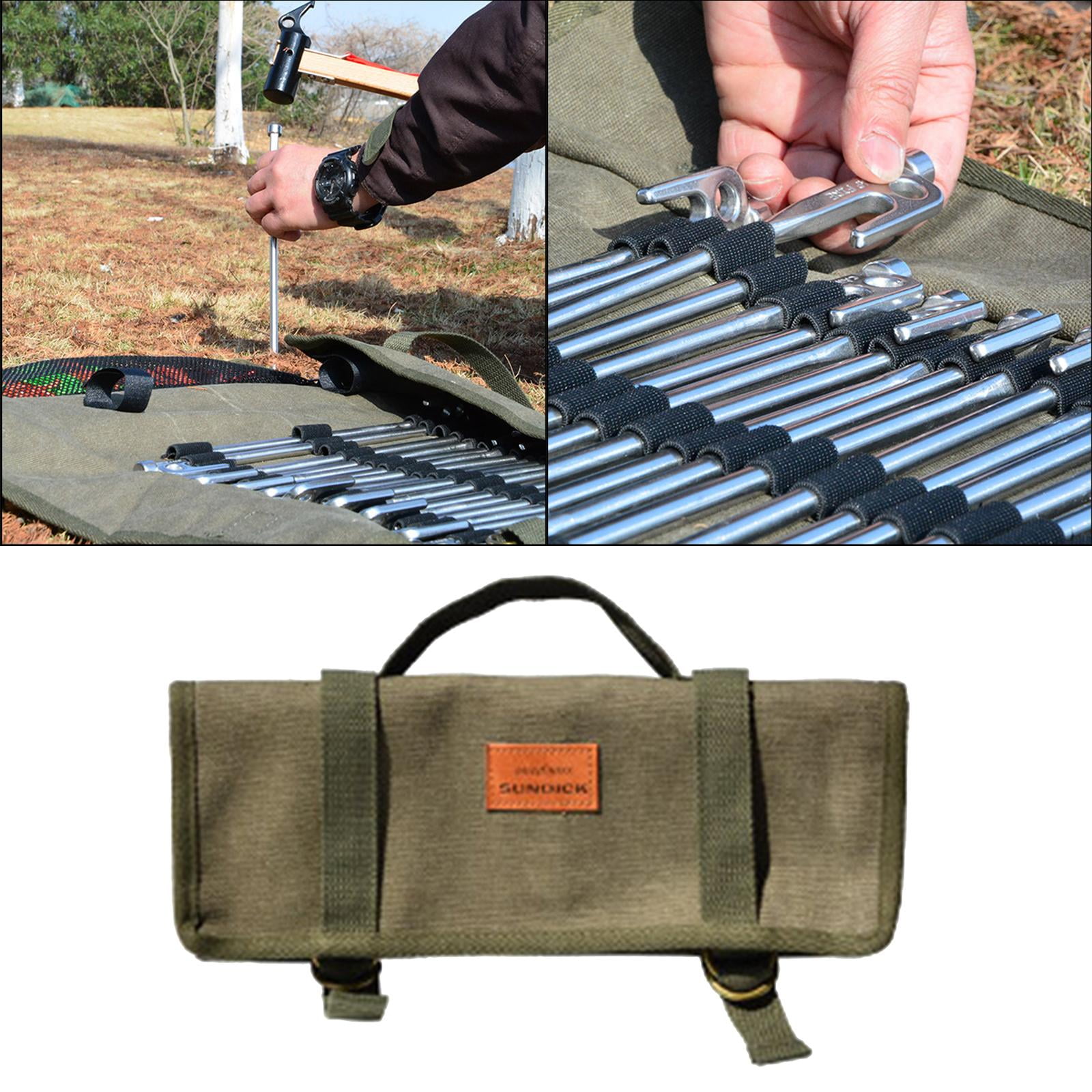 Cloth Tent Stake Outdoor Portable Camping Case Pegs Camping Hiking Tent Stakes Nails Practical Durable , ,