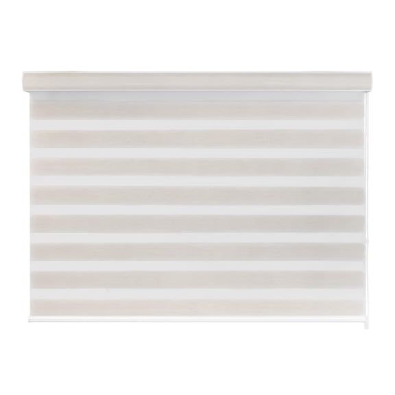 DecoKing Persiana para Ventana Sheer Elegance Enrollable Horizontal 140cm ancho x 220cm alto Linen White