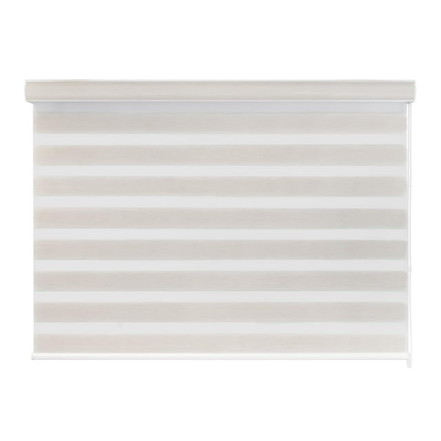 Persiana para Ventana Decoking Sheer Elegance Enrollable Horizontal 100cm ancho x 180cm alto Linen White