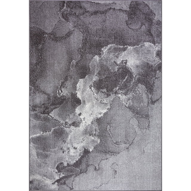 Logan Dark Grey Brown Cream Rustic Marble Design Modern Contemporary Area Rug Runner Tapis For Living Room BedRoom Hallway Dining Size 3x5 3x10 4 by 6 5x7 6x9 8x10 9x12