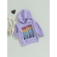 thumbnail image 3 of Big Sister Sweatshirt Toddler Baby Girls Long Sleeve Pullover Hoodie Tops, 3 of 8