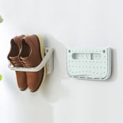 Dvkptbk Punch- bathroom plastic wall-mounted-proof storage shoe rack