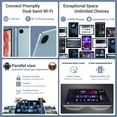 thumbnail image 2 of 10.1inch Android 14 Tablet 2025, 12GB Ram 128GB Rom, MTK Helio G80 Octa-Core,5G WIFI,Google Certified Tablet,Dual Cameras,Tablet with case-Blue, 2 of 8