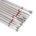 thumbnail image 4 of Perceuse à Ongles, Broyeur de Meules Multifonction Résistant à l'Usure 10 Pcs pour Soins des Pieds Salon de Manucure Pédicure, 4 of 8