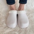 thumbnail image 6 of LAVRA Womens Faux Fur Lined Clogs Warm Cozy Nusring Shoes Indoor/Outdoor Garden Slip On, 6 of 8