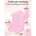 thumbnail image 5 of Tgbvmt Gel Moisturizing Socks Foot Film Cover 8.5x4.1 Inch Soft Hydrating Heel Socks Rejuvenation Moisturizing Callus Treatment Non-Slip Grip for Home Spa Pedicure Foot Care Winter Self-Care Routine, 5 of 9