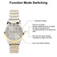 thumbnail image 3 of Reloj Cuarzo Hombres Comercial Doble Fecha Elegante Cuarzo Clásico, 3 of 7