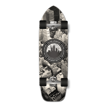 Yocaher Old School Longboard Complete - New York