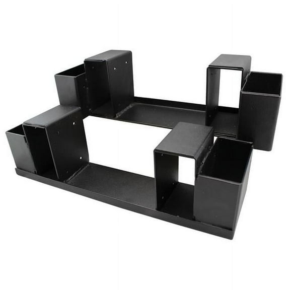 Adjustable Log Rack with Adjustable Uprights