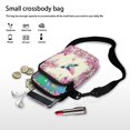 thumbnail image 7 of HELLHERO Hummingbird Flower Adjustable Shoulder Strap Crossbody Bag with Adjustable Shoulder Strap Women Crossbody Bag Stylish Polyester, 7 of 7