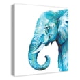 thumbnail image 2 of Creative Products Blue Elephant 20 x 24 Canvas Wall Art, 2 of 5