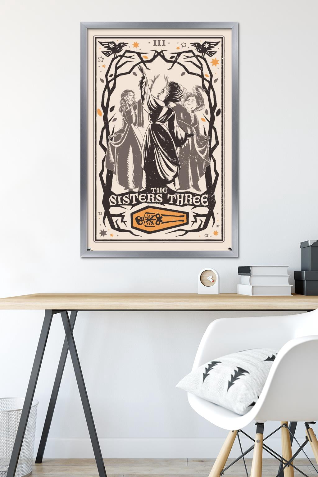 Disney Hocus Pocus 2 - The Sisters Three Wall Poster, 22.375" x 34" Framed
