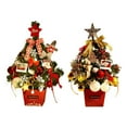 thumbnail image 2 of Adornos navideños mini Billuyoard de PVC color oro para decoración de fiestas, 2 of 6