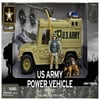 U.S. Army Figure Playset w/ Vehicle