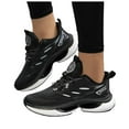 thumbnail image 6 of UngA Comfort Wear Shoes for Women Womens Sneakers Fashion Walking Casual Lightweight Tennis Shoes Black,6.5, 6 of 7