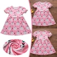 thumbnail image 2 of Little Toddler Easter Dresses 18-24 Months Cute Bunny Tutu Dress Short Sleeve Ruffle Bowknot Skirt Outfits Spring Birthday Easter Rabbit Clothes Pink 4-5 Years, 2 of 7