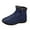 1-Blue, variant on Winter Boots for Women Waterproof Stitching Furry Lined High Top Ankle Booties Outdoor Non Slip Platform Snow Boots