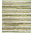 thumbnail image 4 of SAFAVIEH Montauk Darion Striped Cotton Area Rug, Green/Multi, 5' x 8', 4 of 7