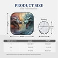 thumbnail image 7 of Lsque White And Red Storm Dragon 2 PCS Windshield Sun Shade | CarFoldable Window Covers | Car Accessories Reflect UV for Universal Cars SUV Truck | Large, 7 of 7