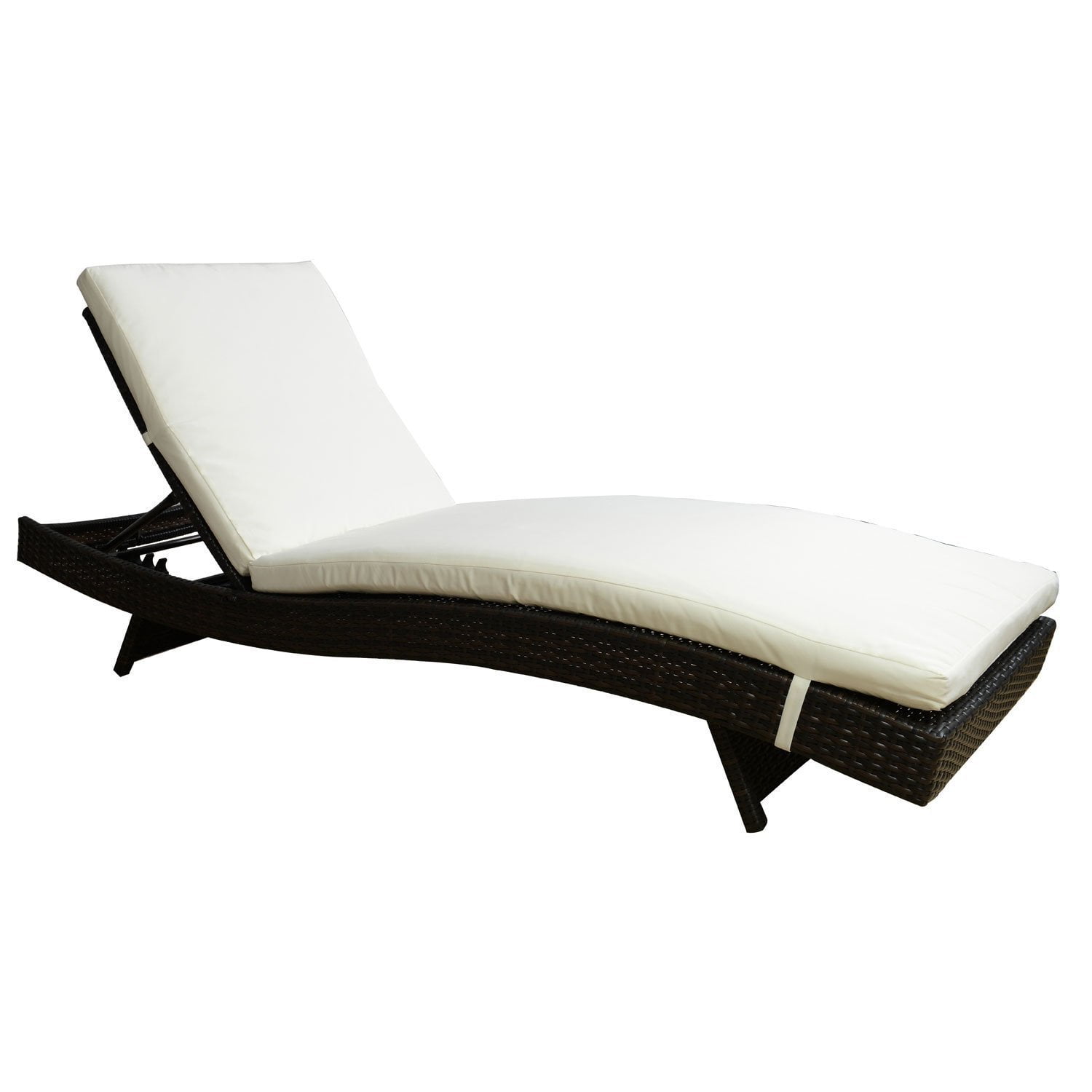 Tangkula Adjule Pool Chaise Lounge Chair Outdoor Patio Furniture Tangkula Adjule Pool Chaise Lounge Chair Outdoor Patio Furniture Pe Wicker W Cushion Com
