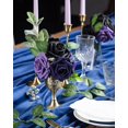 thumbnail image 5 of Rosas artificiales DuHouse, 25 unidades, espuma negra, tallos de 8 cm, 5 of 5