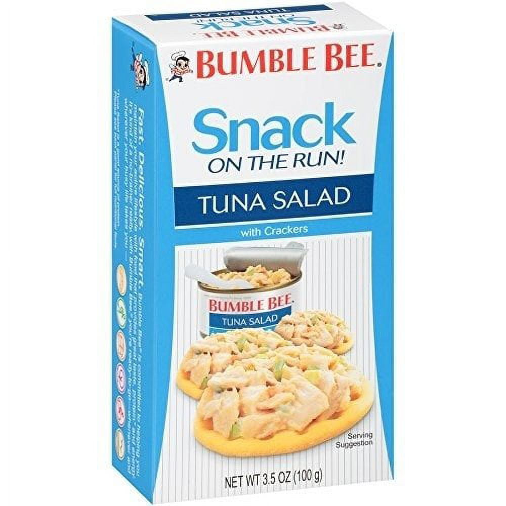 Bumble Bee Ready-to-Eat Tuna Salad Kits, 3.5 oz, 9 Pack
