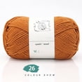 thumbnail image 2 of Xoxingysm Acrylic Yarn,Crochet Yarn,1Pc=100G Hand Woven Cotton Yarn Soft Crochet Yarn for Hand Knitting Warm Sweater Sofa Cushion Scarf Diy (Color : 1Pc 01), 2 of 4