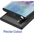 thumbnail image 4 of Case for Samsung Galaxy Note 10 Plus Phone Case Protective Slim [Defend from Scratch/Slip/Drop/Fingerprint] Matte PC Hard Minimalistic Phone Cover for Samsung Galaxy Note 10 Plus-Black, 4 of 5