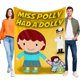 thumbnail image 1 of La Señorita Polly Tenía un Muñeco anti-pilling, suave, ligera, esponjosa y acogedora de lujo para hogar y cocina – Perfecta para niños y adultos,110X70cm, 1 of 6