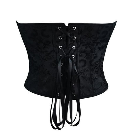 AONYIYI Corset Tops for Women  Bustier Shapewear Lingerie  Lace Waist Push Up Bodysuit M