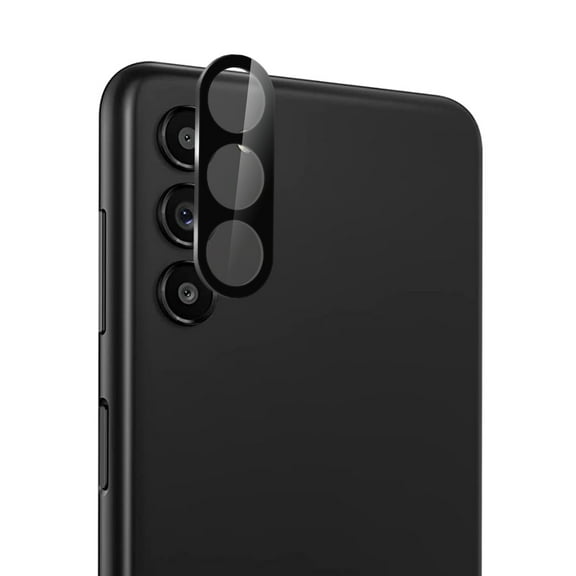 For Samsung Galaxy S23 Plus Camera Lens Protector Back Tempered Glass Camera [9H Clear Glass] [Case Friendly] Cover ,Xpm Screen Protector [ Black ]