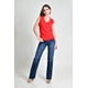 thumbnail image 4 of Blusa tejida sin mangas Roman Fashion /Juvenil, 03253 (Rojo) rojo G, 4 of 4