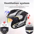 thumbnail image 5 of Casco abierto RSV 3/4 original, casco de motocicleta Capacete R05, casco de verano para moto, scooter, moto, cascos de media cara, cascos para moto, 5 of 5