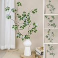 thumbnail image 2 of Pastoral Style Realistic Artificial Vine No Watering Not Withering Simulation Lotus Leaves Table Dec, 2 of 5