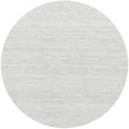 thumbnail image 1 of Ahgly Company Machine Washable Indoor Round Industrial Modern Platinum Silver Gray Area Rugs, 8' Round, 1 of 7