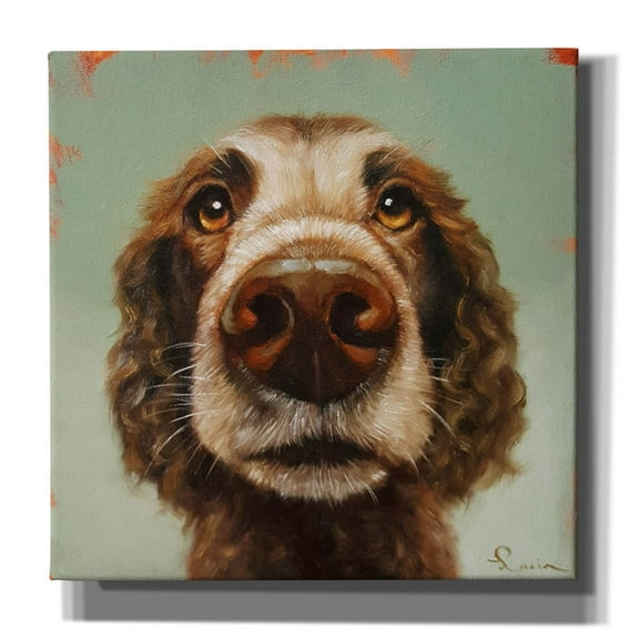 Epic Graffiti 'Follow Your Nose 14' by Lucia Heffernan, Canvas Wall Art, 18"x18"