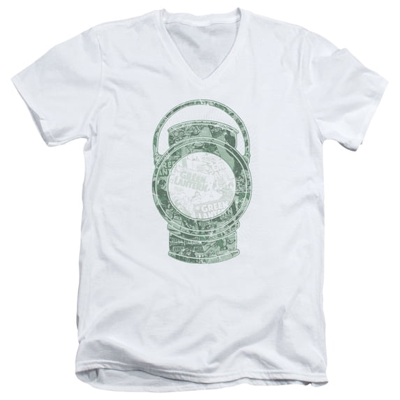 Dc - Lantern Cover - Slim Fit V Neck Shirt - Small
