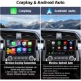thumbnail image 4 of Android 13 Car Stereo Radio for Honda Civic 2016 2017 2018 2019 2020 with Wireless CarPlay Android Auto Mirror Link 2G+64G with Bluetooth FM GPS Navigation WiFi HiFi SWC, 4 of 9