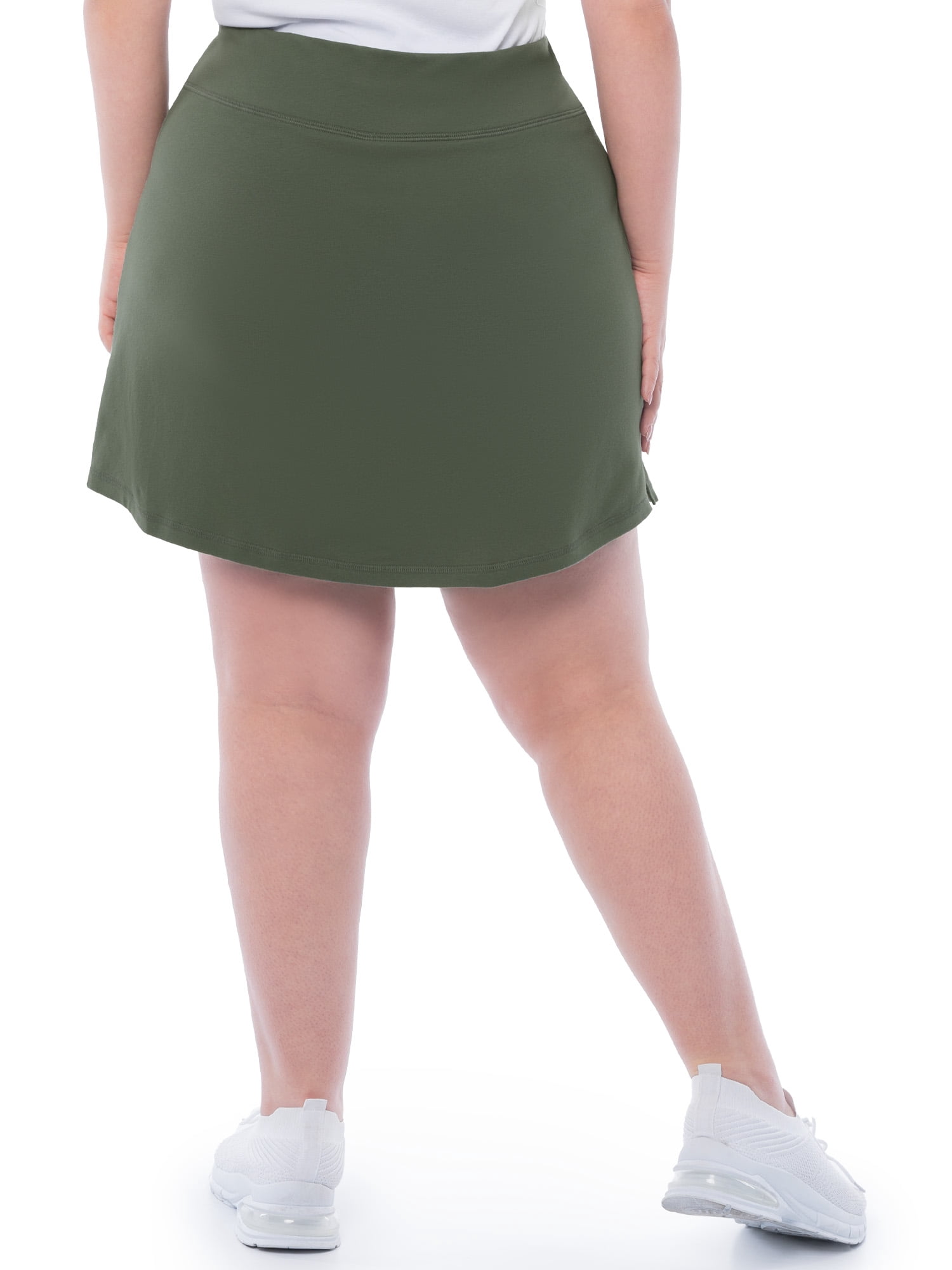 Athletic Works Women's Plus Active Skort, Sizes 0X-5X