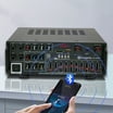 Pyle PTA44BT Bluetooth Home Theater Amp, 500W 4-Channel Stereo Receiver ...