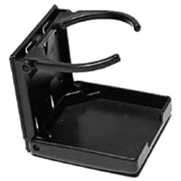 Attwood 11654-3 Black Drink Holders Fold Up