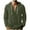 Army Green-07, variant on Men's Hooded Button Down Shirt - Cotton Linen Casual Lightweight Beach UV Protection Top