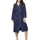 thumbnail image 2 of Batas para mujer, bata de baño lisa con vendaje, pijama largo, ropa de dormir con bolsillo en la cintura y cinturones., 2 of 8