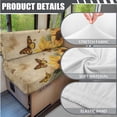 thumbnail image 5 of XYZCANDO Sunflower Butterfly RV Sofa Seat Cover Sofa Cushion Cover Comfortable Easy Installation Trend Print Loveseat Slipcovers Washable Couch Covers for Travel Couch, 5 of 6