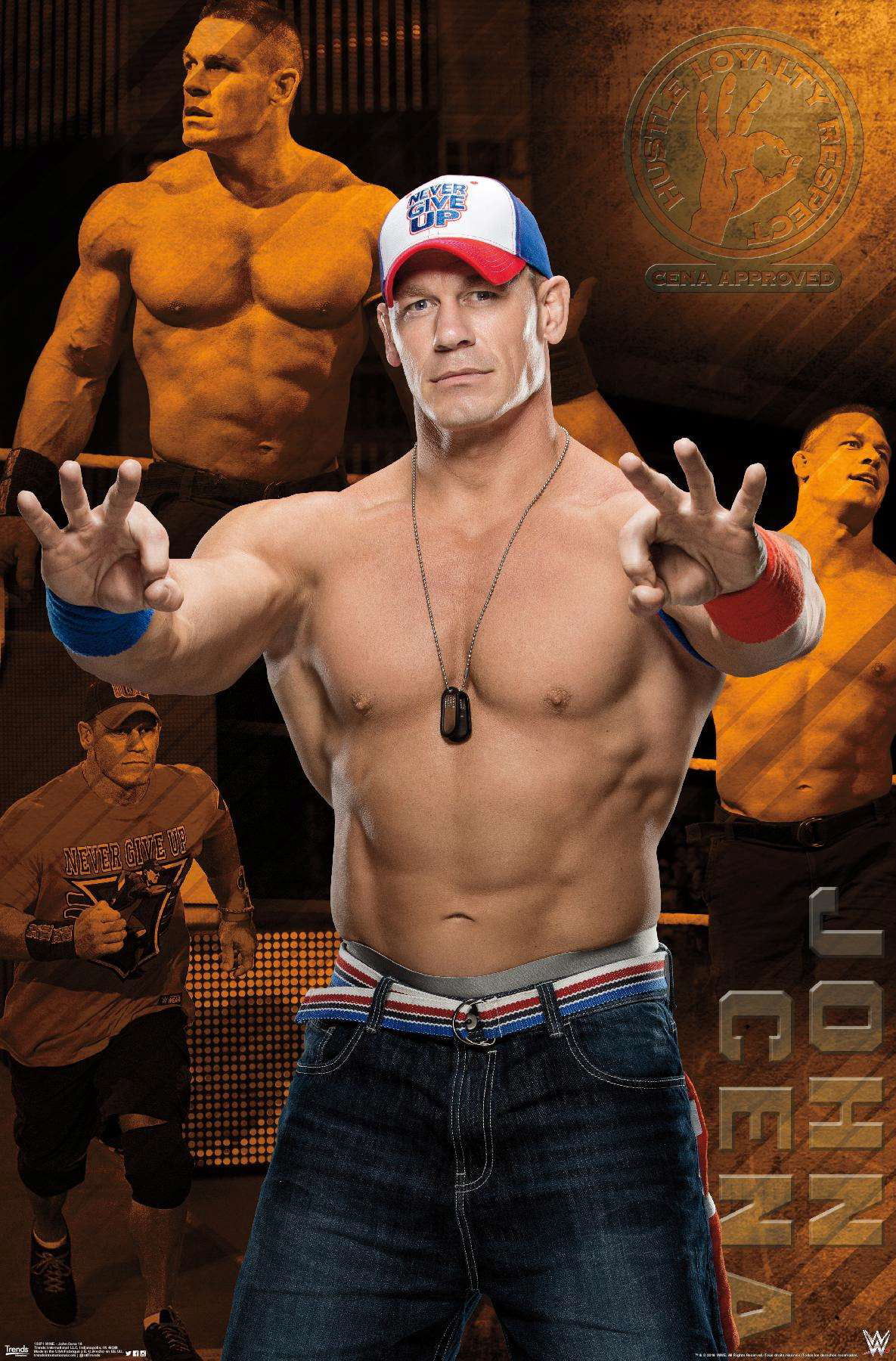 Trends International - WWE - John Cena 16 Poster - Walmart.com ...