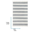 thumbnail image 4 of Livabliss Area Rugs for Living Room, 5x7 Cotone Cottage White Rug, Bedroom Dining Room Home Decor Stain Resistant Carpet (5' x 7'6"), 4 of 6
