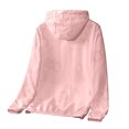 thumbnail image 6 of Stamzod Mens Shirts Casual Stylish Zip Up Hoodie Summer Lightweight Printed Sweatshirt Casual Activewear Plus Size Loose Long Sleeve Hoodies for Men Pink XXXXL, 6 of 7