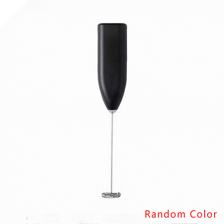 Hot Drinks Milk Coffee Frother Foamer Whisk Mixer Stirrer Electric Mini Egg Beater Random Color